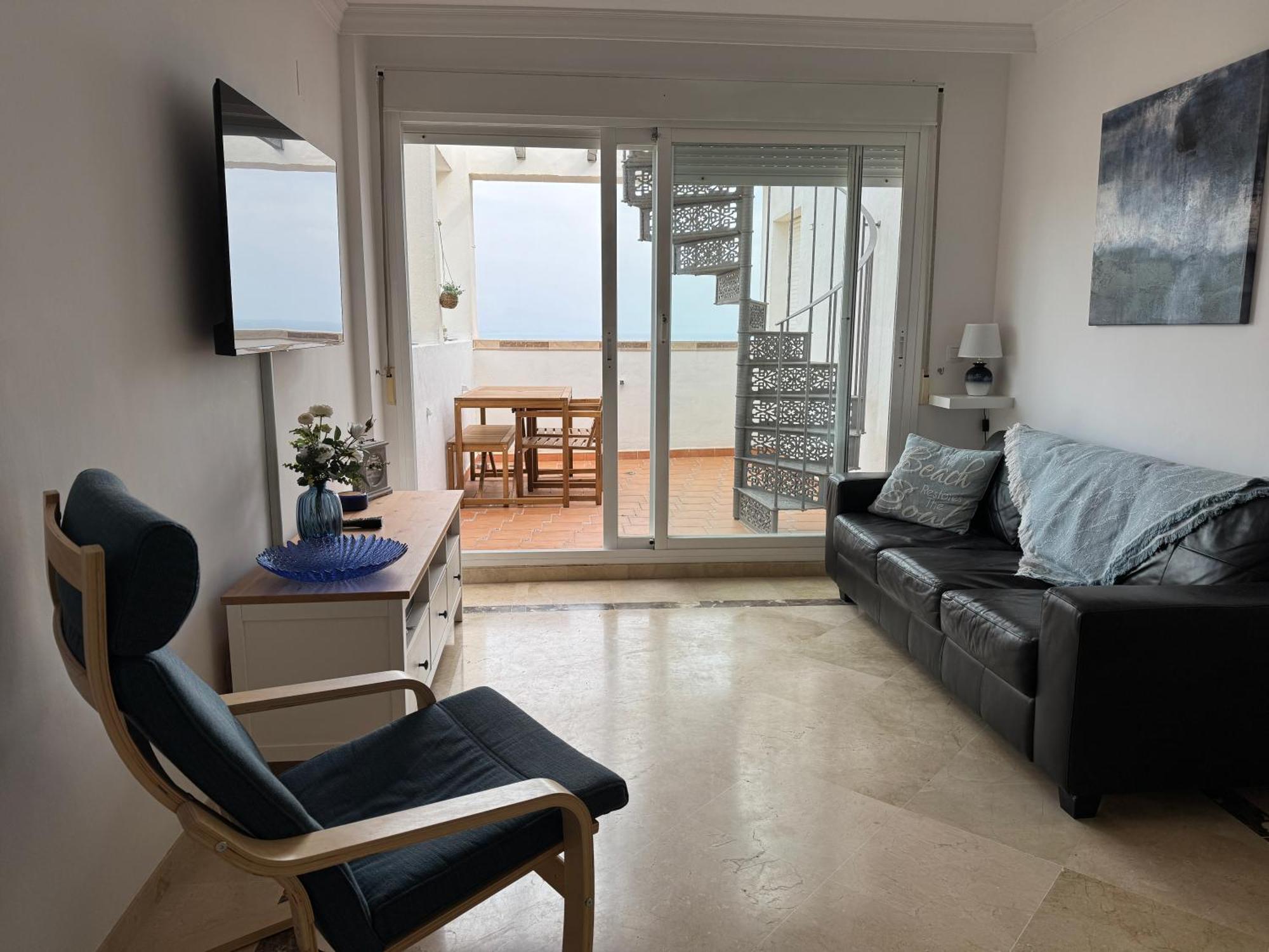 Casa Feliz - Penthouse In Manilva Lejlighed Eksteriør billede